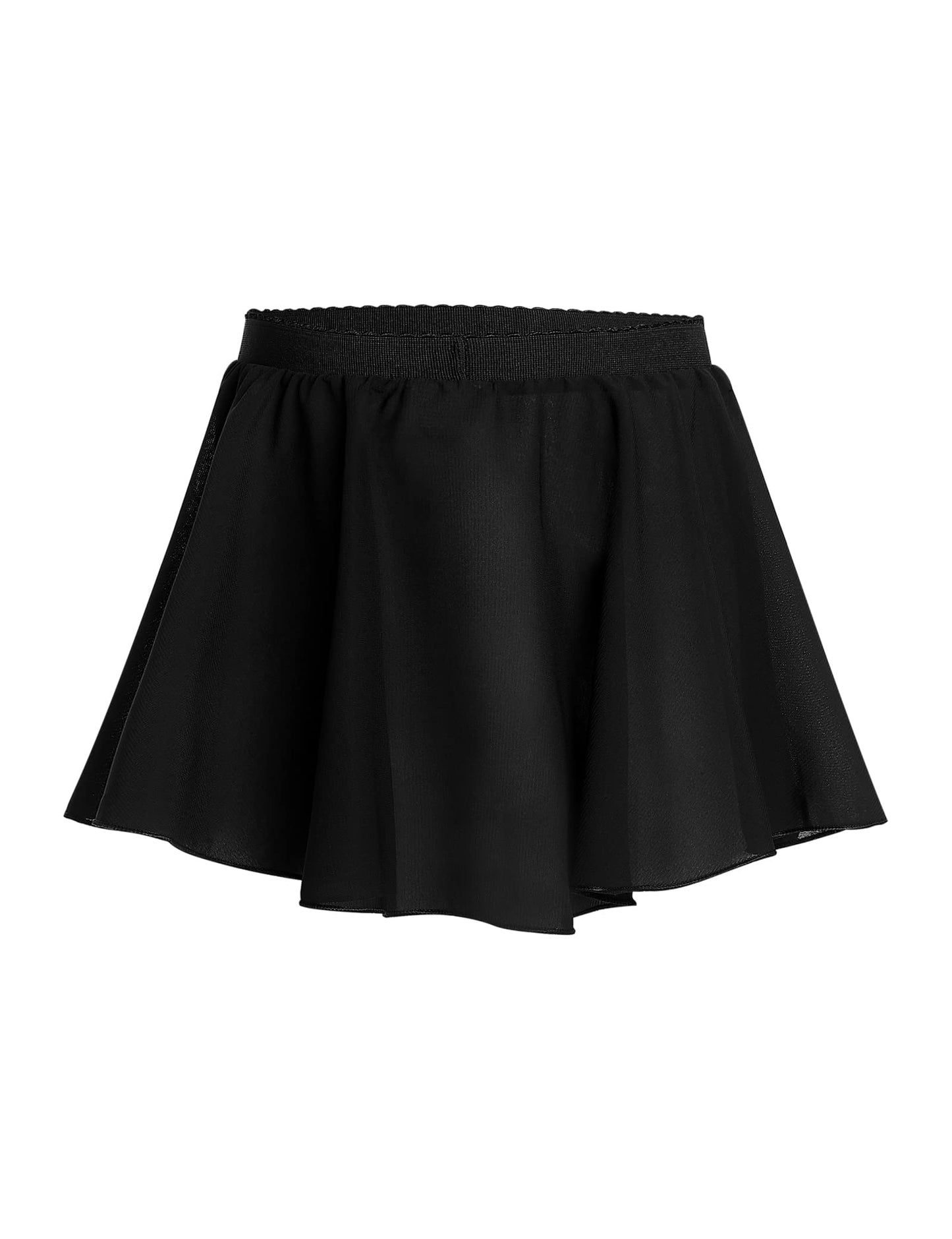 Nokecina Toddler Girls Ballet Skirts Size 2t 3t Black Chiffon Dancewear Tutu Dresses for Dance Class Fancy Role Party