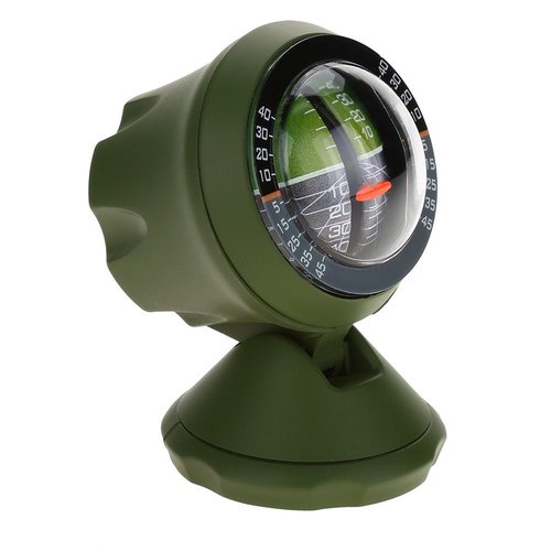 Slope Meter,Inclinometer Car Ball,Outdoor Multifunction Car Inclinometer Equipment Angle Slope Meter Balancer Luminous High Car Clinometer Indicator Level Meter Digital for