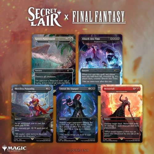 Magic the Gathering Secret Lair x Final Fantasy: Game Over (English) - Non-Foil Edition