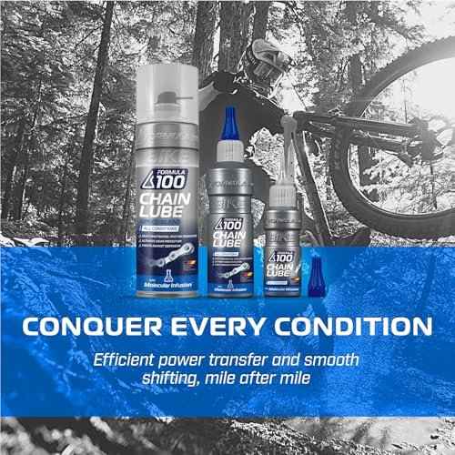 All Conditions Bike Chain Lube ? All-Weather Lubricant for Bicycles & Electric Bikes ? Protects Against Wear, Reduces Friction, Fights Corrosion ? 120ml (4.06 oz)