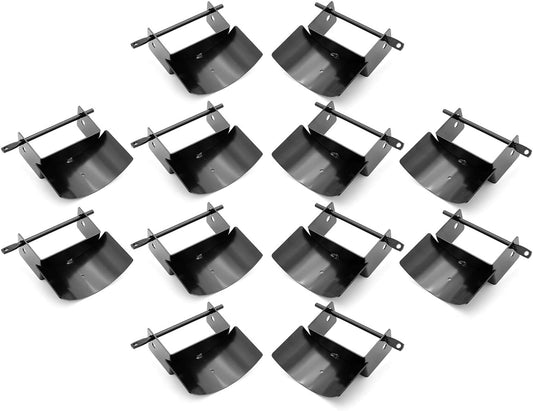 Jeffers Equine Plastic Training Jump Cups for Horses with Pins, Black – Heavy Duty Horse Jump Cups for Training, Arena Obstacles, Hunter Jumper, Equestrian Equipment, Riding Accessories, Pair, 2 Pack