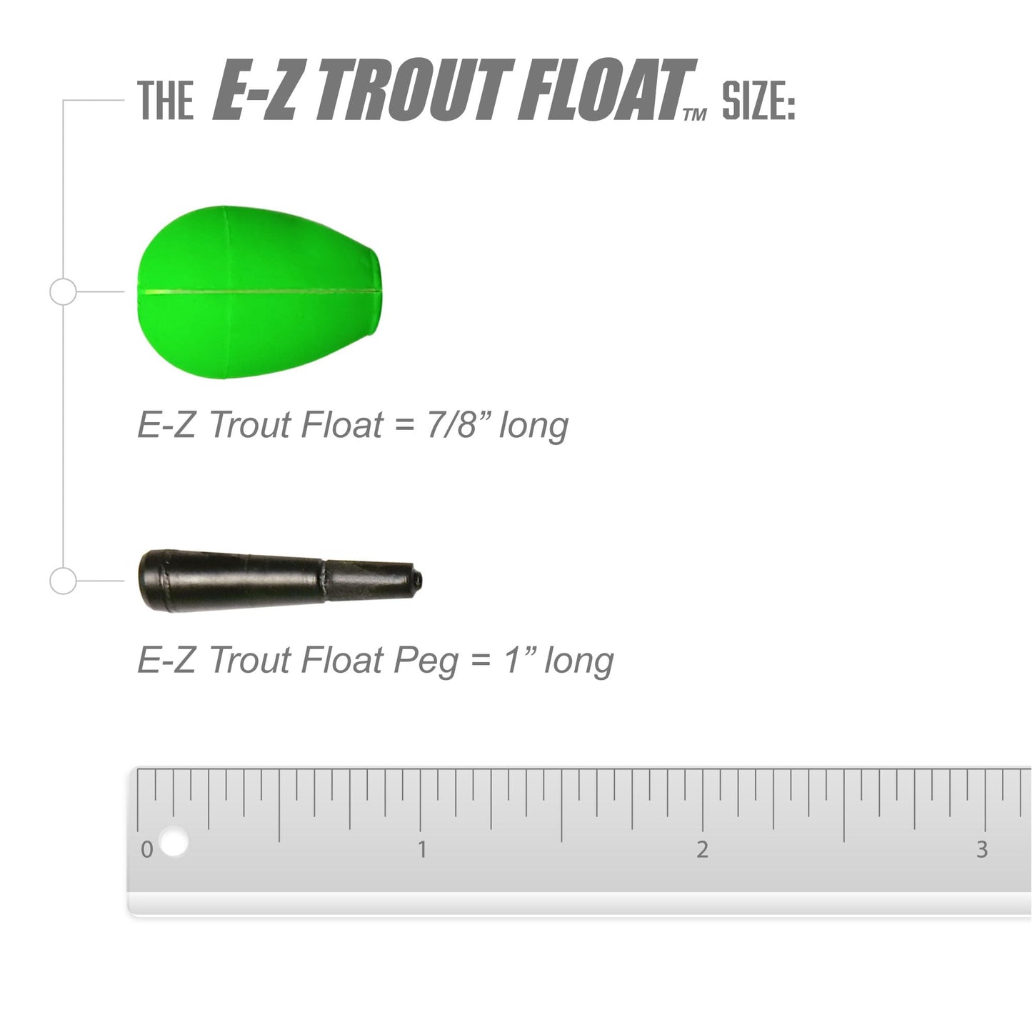 Trout Magnet E-Z Trout Float Fishing Bobbers, Easy Depth Adjustment, Ideal To Drift Small Lures Or Bait 4-Pack yellow