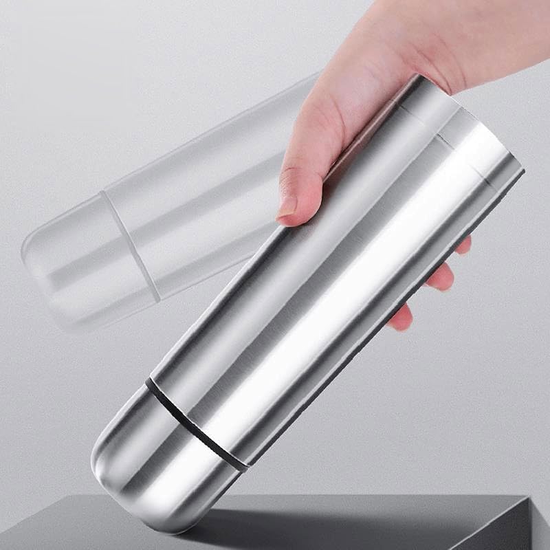 33 Oz Insulated Stainless Steel Water Bottle with Cup – Double Wall Vacuum Flask