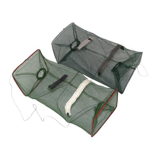 FASPLORE 2 Pcs Collapsible Fishing Bait Trap Nets