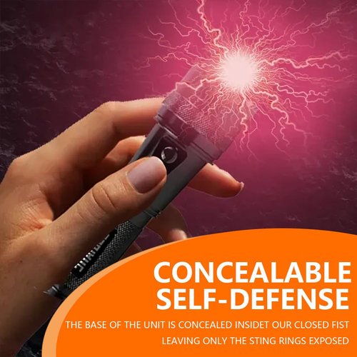 Gootatic Voltguard V95 Stun Torch – Light the Way, Gootatic Stun Flashlight, Rechargeable Tactical Flashlight, High Intensity, Long Lasting, Concealed Technology, for Night Walks, Outdoor Use (1PC)