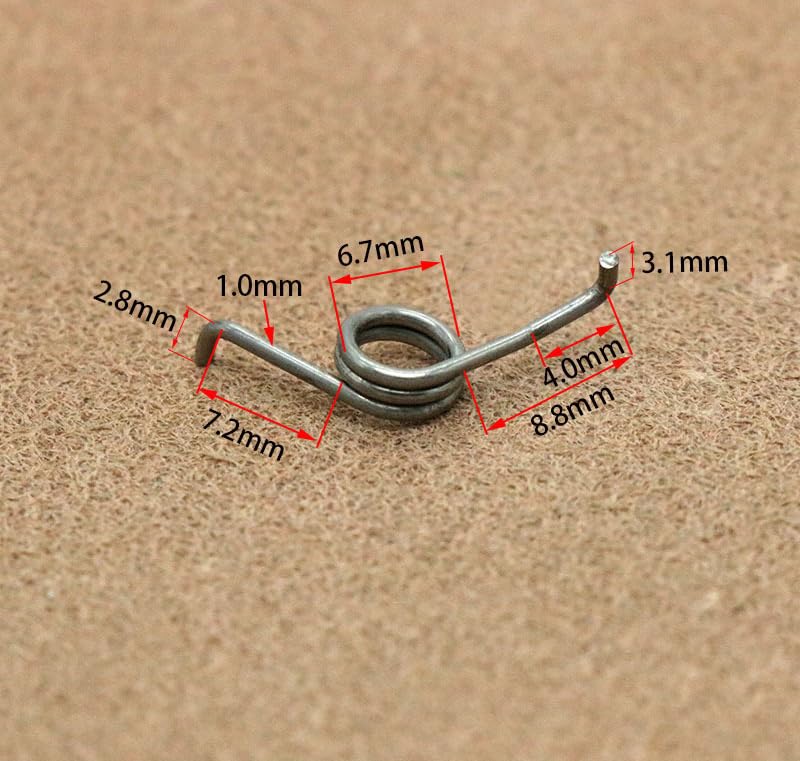 Fishing Reel Spring Replacement Parts for 2500-5000 Series - 2pcs