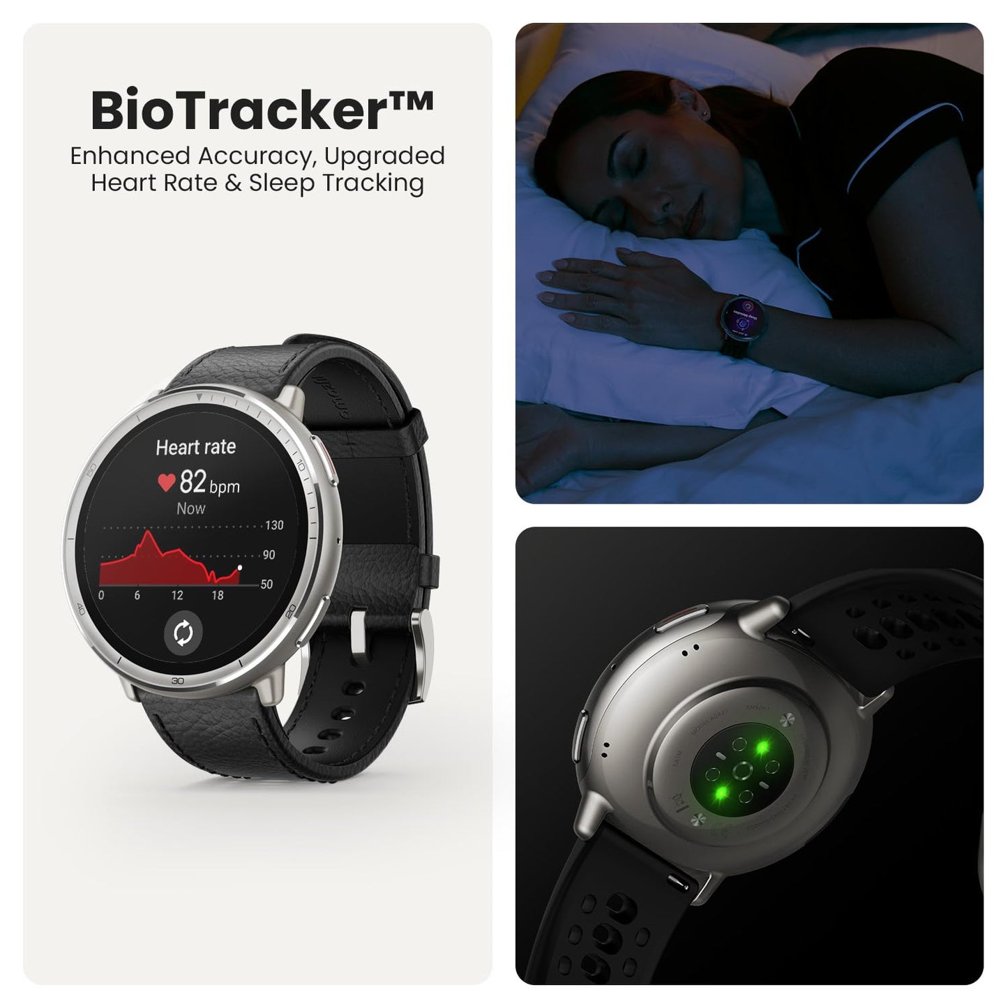 Amazfit Active 2 Smart Watch 44mm, GPS Maps with Direction, Fitness Tracker, 10 Day Battery, Sleep Monitor, 160+ Sport Modes, Water Resistant, Black Silicone (Renewed)
