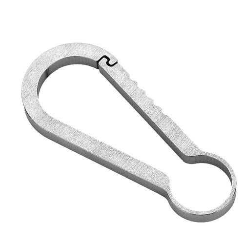 Outdoor Sports Accessory-Multifunctional Carabiner with Locking Buckle and Key for Hiking, Climbing