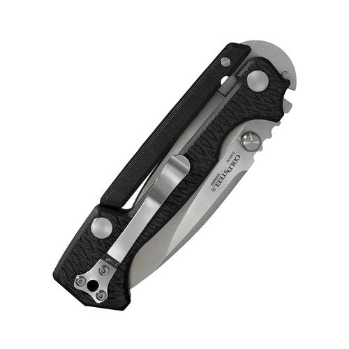 Cold Steel AD-10 and AD-15 Tactical Folding Knife with Lock and Pocket Clip - Premium S35VN Steel Blade, AD-15 Black , 3 1/2"