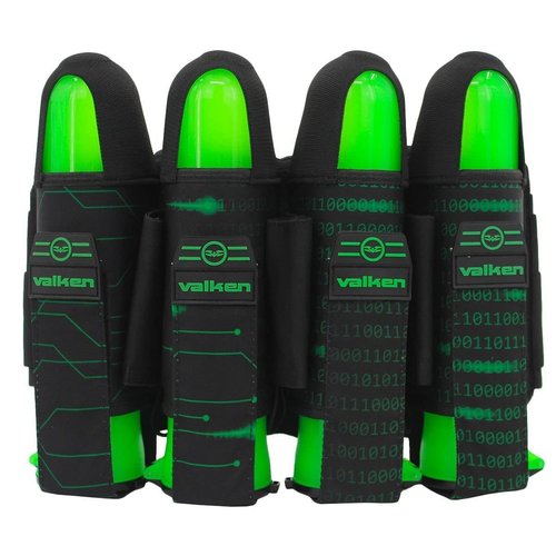 Valken Fate GFX 4+3 Paintball Harness (Green Matrix)