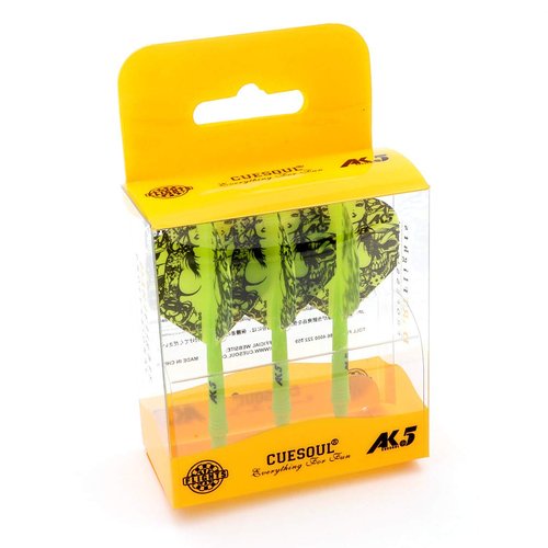 CUESOUL Integrated Dart Shaft and Flights Standard Shape,Set of 3 pcs Sexy Women Pattern(CSAK-53XMN)