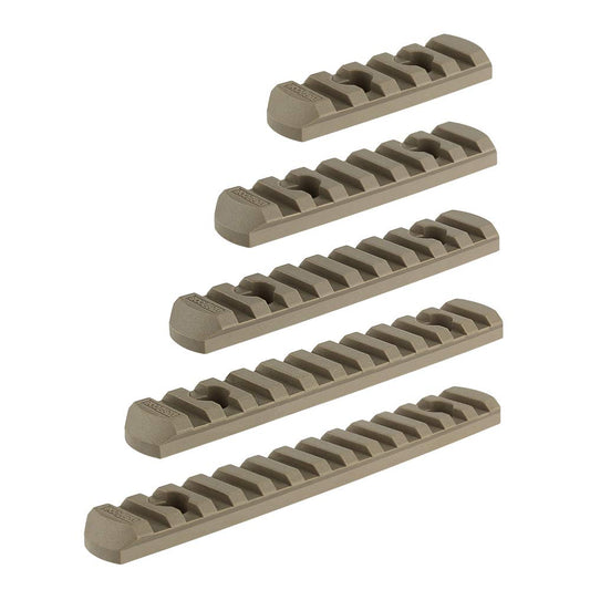 Aecktech Polymer Rail Sections,5-Slot 7-Slot 9-Slot 11-Slot 13-Slot