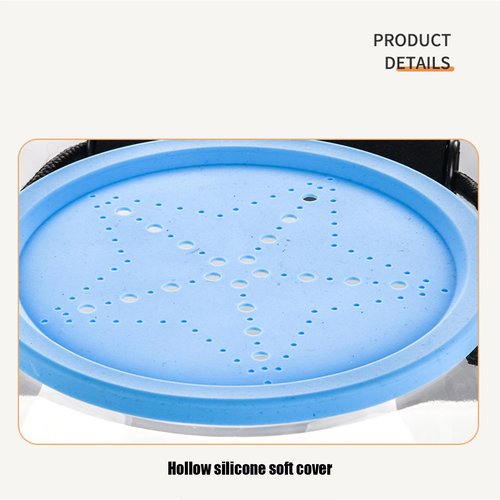 Catch and Release Plastiic Beach Aquarium Kit - Fish Travel Container | Fish Transport Container | Transparent Bait Buckets for Fishing | Leak-Proof Storage Box for Beach Seine Netting Live Bait