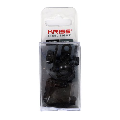 KRISS USA, Inc, Sight, Picatinny, Black, Folding Rear, Steel