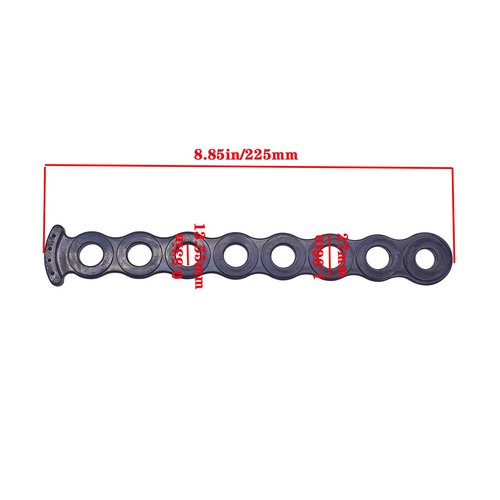 8002412 Bike Rack Rubber Straps,Rubber Chain Strap for Bike Rack,Bicycle Wheel Stabilizer Straps,Adjustable,4 Packs