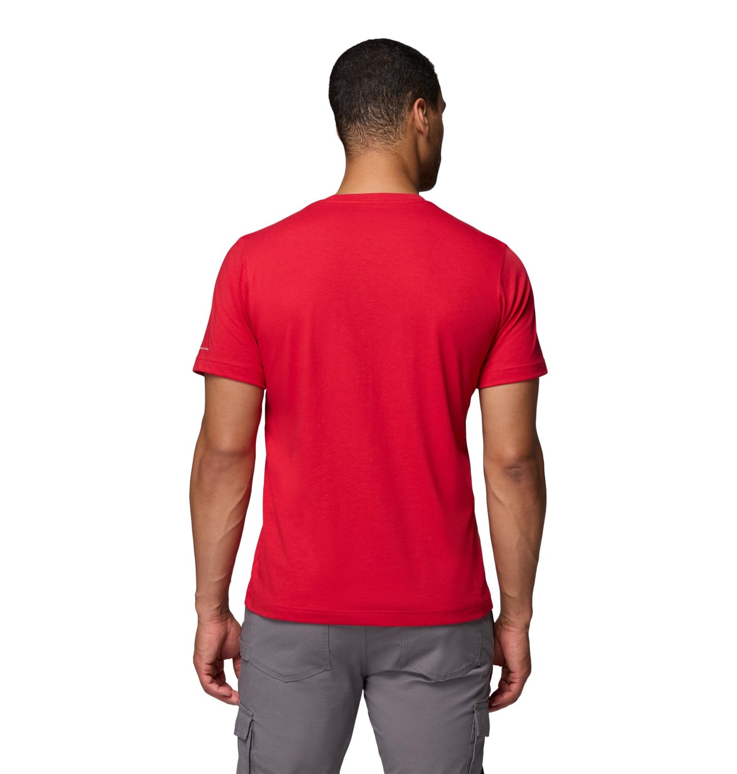 Columbia Mens Thistletown Hills Short Sleeve T-Shirt, Mountain Red, XX-Large