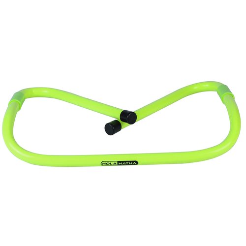 HolaHatha Football and Soccer Training Sports Equipment Speed Agility Hurdle 8 to 11.8 Inch Height Adjustable, Easy Storage, Bright Green