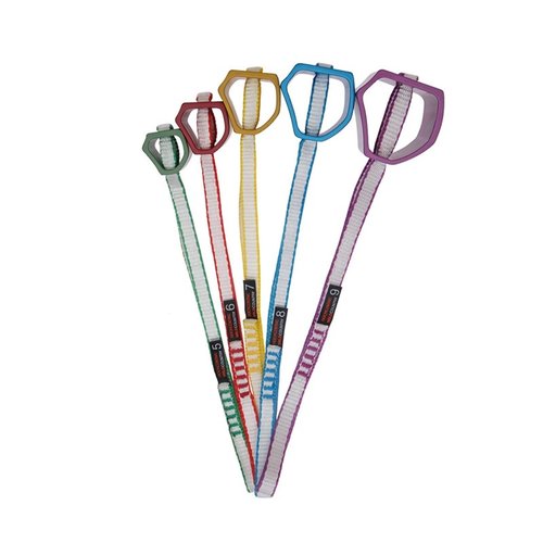 Wild Country Rockcentric Hexes - Lightweight, Anodized Rock Climbing Hexentrics - Multicolored - 5-9