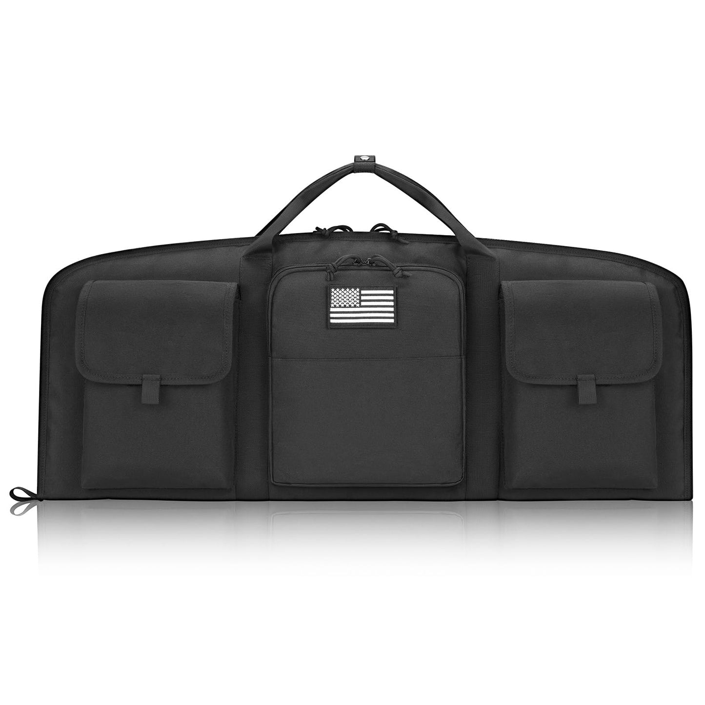 CVLIFE 32" Soft Rifle Case Rifle Bag Ar Pistol Case Gun Case Gun Bag, Short Small Ar Pistol Bag Shotgun Case Lightweight with Lockable Zipper for Outdoor Hunting Shooting, Black