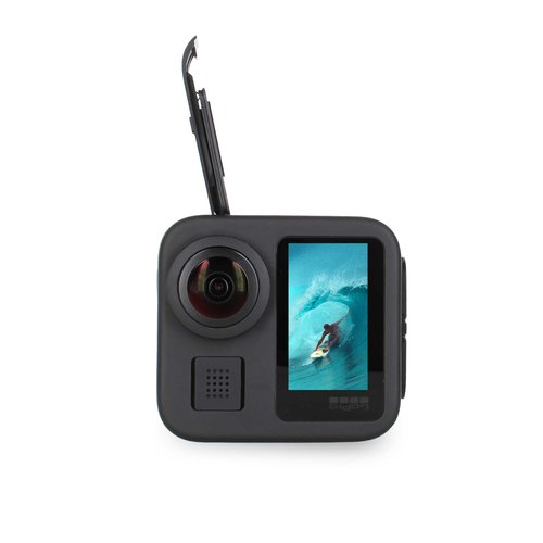 GoPro MAX 360 HD Video Waterproof Action Camera (2025) - with Accessory Kit - Spherical 5.6K30 HD Video - 1/4-20 Mounting System 1600 Enduro Battery - Vlogging and VR Content Creation