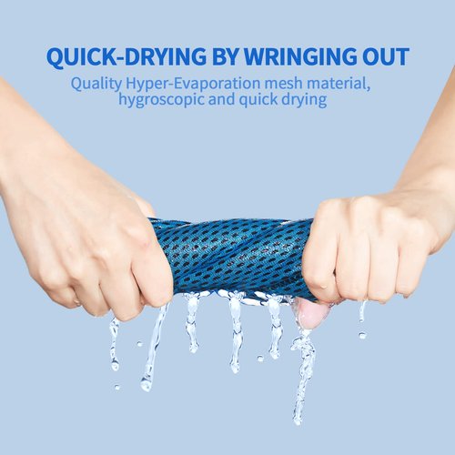 Honoson 30 Pcs Cooling Towel Bulk - Neck & Face Cool Chilly Towels Microfiber Breathable Sport Sweat Rag for Gym, Yoga, Travel, Camping, Running, Outdoor (Multicolor)