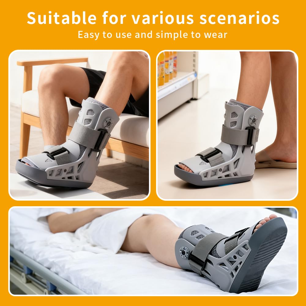 Laway Adjustable Air Walking Boot, Medium
