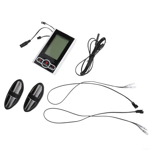Exercise Bike Monitor, Exercise Bike Computer Indoor Monitor, Stationary Bicycle Monitor Speedometer with Heart Rate Sensor Measures Distance, Time, Speed, Calories