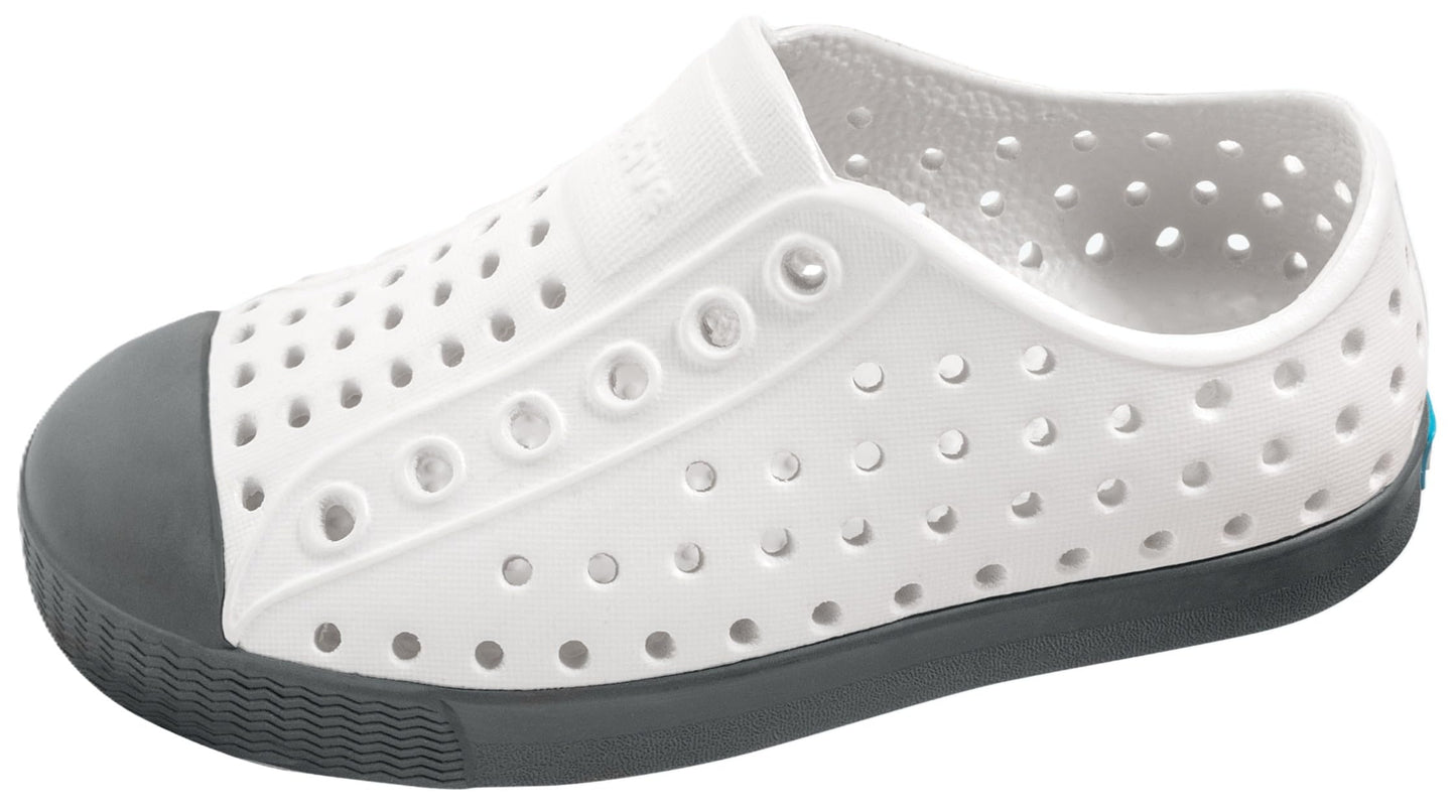 Native Shoes Unisex-Kids Jefferson Sneakers, Cloud Grey/Dublin Grey, 13 Little Kid