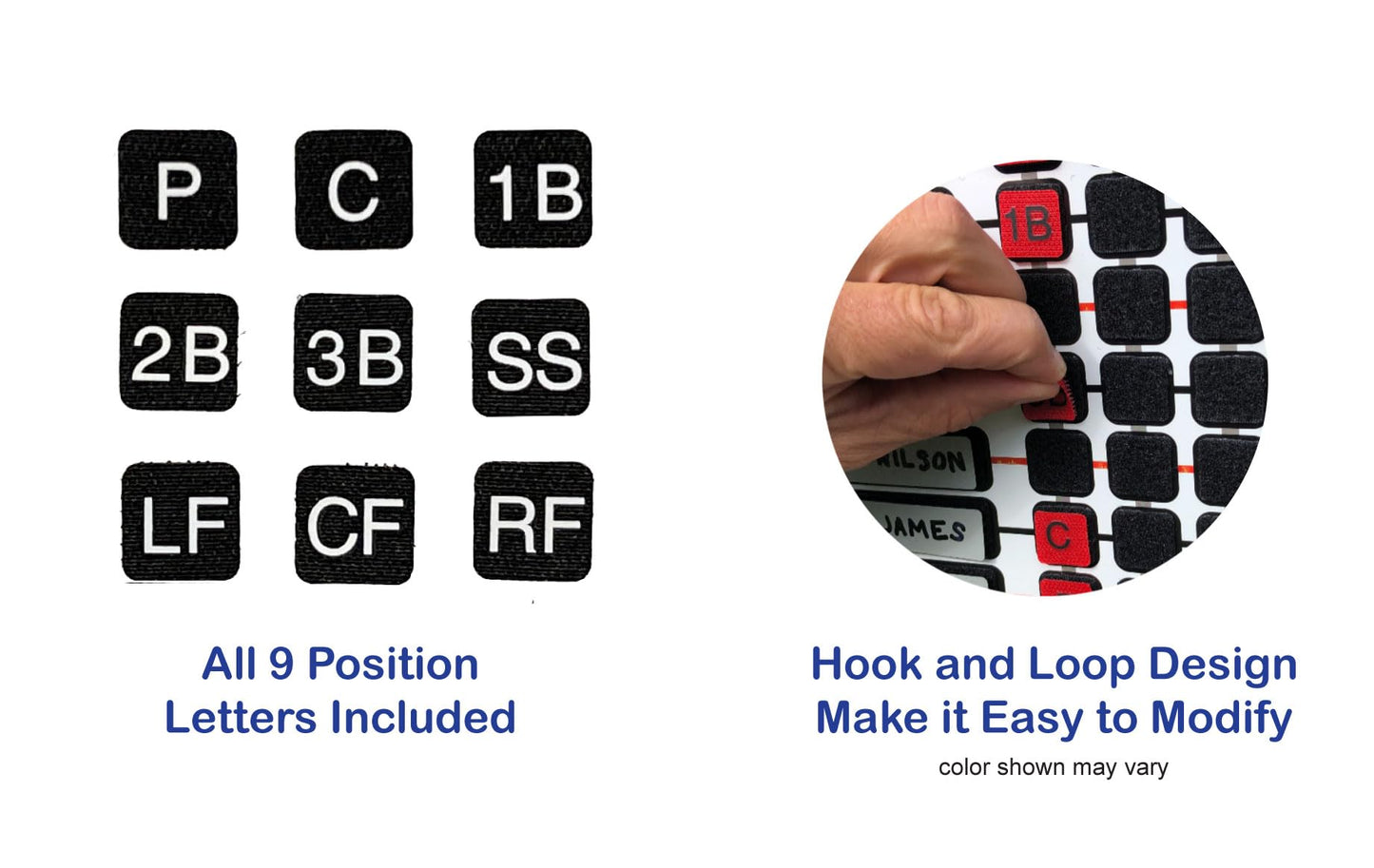 Jacer Ultimate Line Up Board for Baseball/Softball | Inning-by-Inning Design for Pitching Changes, Subs & Defensive Swaps | Great for Older Teams | Athlete-Tough Board Comes