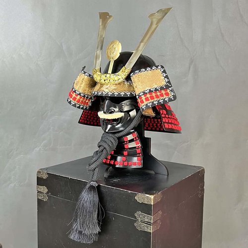 URFunModel Samurai Tactical Armor Helmet - Non-Slip Gear, Military Combat Protector
