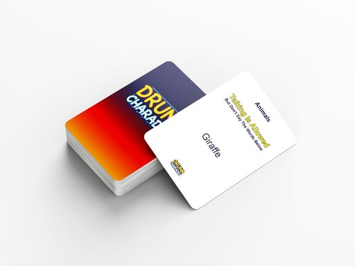 Card Plug Drunk Charades ??Hilarious Adult Drinking Game for Parties - Fun Word Guessing Game for Adults, Perfect for Game Nights, Birthdays, and Get-Togethers