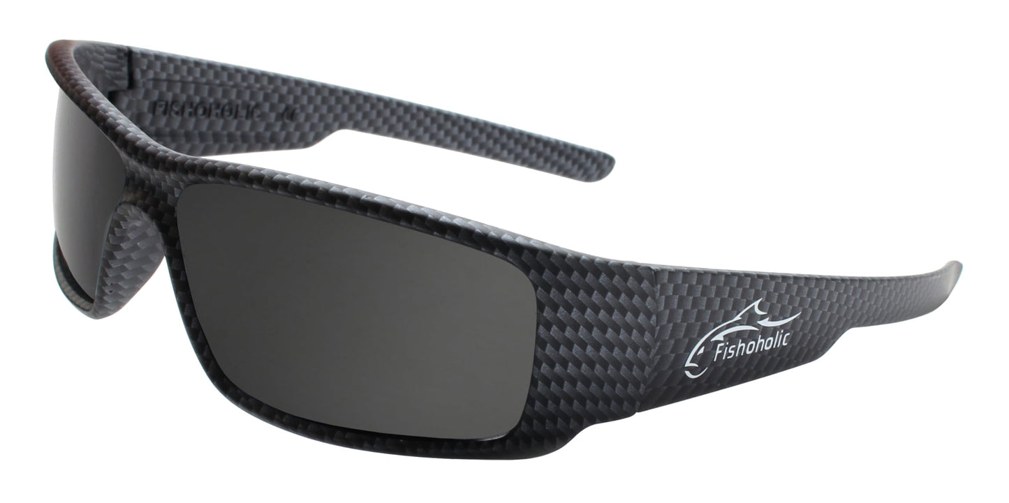 Fishoholic Polarized Fishing Sunglasses UV400 (14 Options) Fishing Gift with Hard Case & Pouch