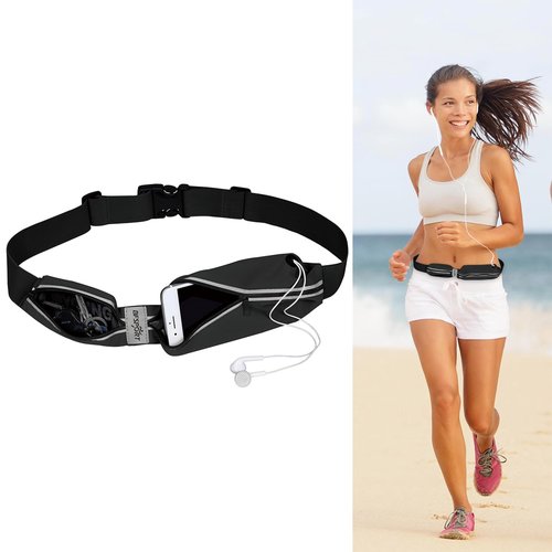 Running Belt Bag Waterproof Fashionable Fanny Pack Phone Keys Holder and Essentials for Men and Women During Running Walk Bike Camping Gym