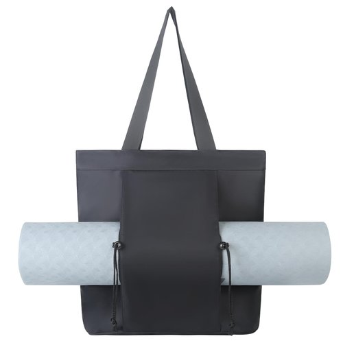 YOJOB Yoga Mat Bag Yoga Bag with Yoga Mat Carrier Carryall Shoulder Bag Reversible Tote Bag for Pilates,Office, Travel, Workout,Beach and Gym (Black)