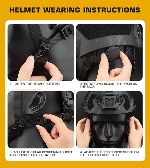 Military Tactical Helmet, Fast SF Super High Cut Helmet CS Paintball Protection Airsoft Equipment (Color : CP)