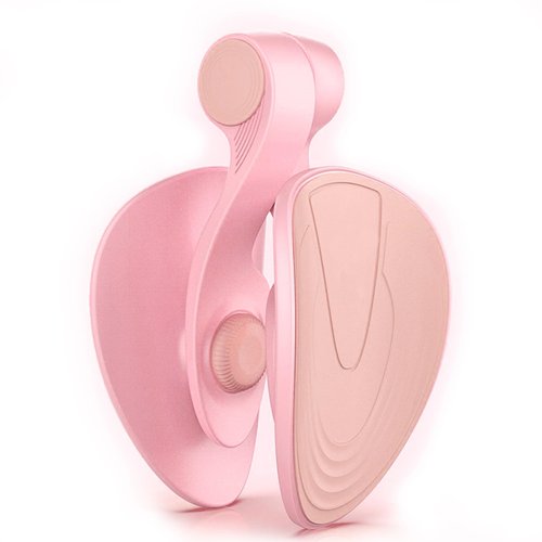 QTFYQD Thigh Trainer for Women - 26 Pounds Pelvic Floor Muscle Trainer、Thigh Exerciser and Kegel Exercise、Thigh Trainer Deluxe Exerciser、Working Out While Working (Pink)