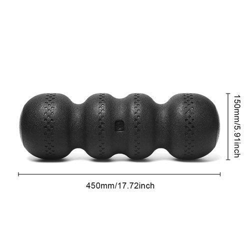 LMAMSUPERLMEX Bone Shape EPP Foam Roller Muscle Massage Gym Yoga Myofascial Release Exercise Low Back 55°(Harder)