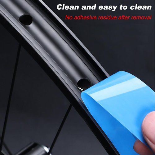 SONZUIA Tubeless Bike Rim Tape 700C Advanced, Width 21/23/25/27/29/32/35mm x Length 10m Bicycle Rim Tape Blue, Bicycle Rim Protector Strips Liner for MTB/Road Rim Wheel