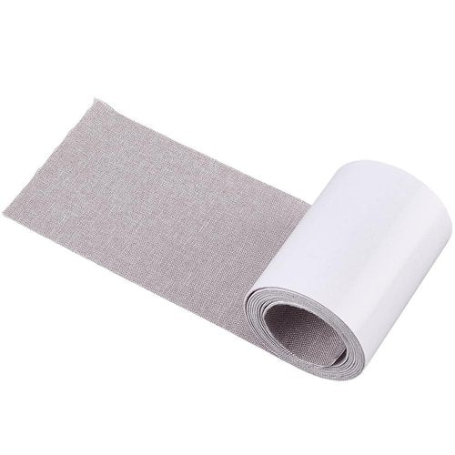 CRASPIRE 60 x 3 Inch Tent Repair Tape Waterproof Canvas Patch Self-Adhesive Fabric Light Grey Outdoor Gear Patches for Repairing Boat Covers Tents Sofas Patio Umbrellas Lounge Chairs Clothing Car Seat