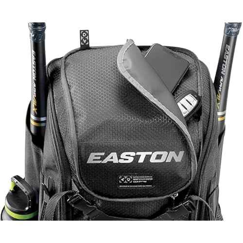 Easton | Walk-Off NX Backpack Equipment Bag | Adult | Baseball & Fastpitch Softball | Team Logo Panel | Multiple Colors