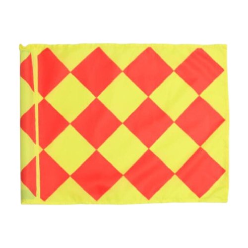 Aymzbd Soccer Flag Referee Equipment Replacement Versatile Football Field Corner Flag 44 Cmx34 cm for Practice Amateur Game Indoor