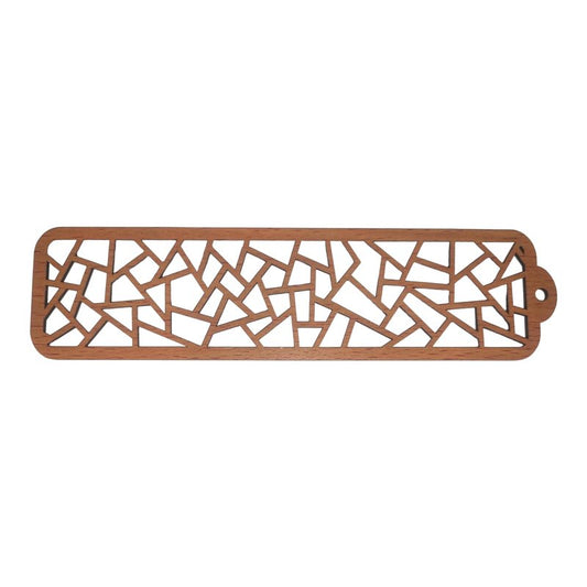 Generic Elegant Laser Cut Wooden Bookmark - Wooden Patterns - Unique Gifts for Men and Women - Perfect Gift Ideas for Book Lovers, Readers - for Home, Work, School and Travel, Brown