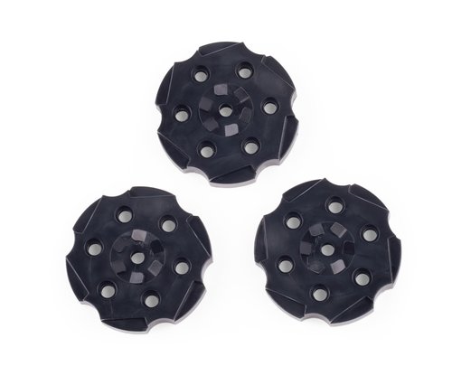 Crosman 408T Vigilante BB Revolver Magazine Clips, 6 Round, Black, 3 Count (Pack of 1)