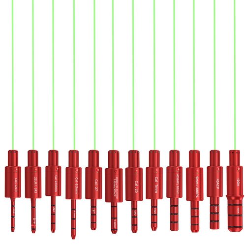 Vantara 2-in-1 .22LR / .243 Laser Training Cartridge w/Bore Sighter for Dry Fire Training System - Green Laser Bullet Bore Sighting for Shooting Practice & Sight Calibration