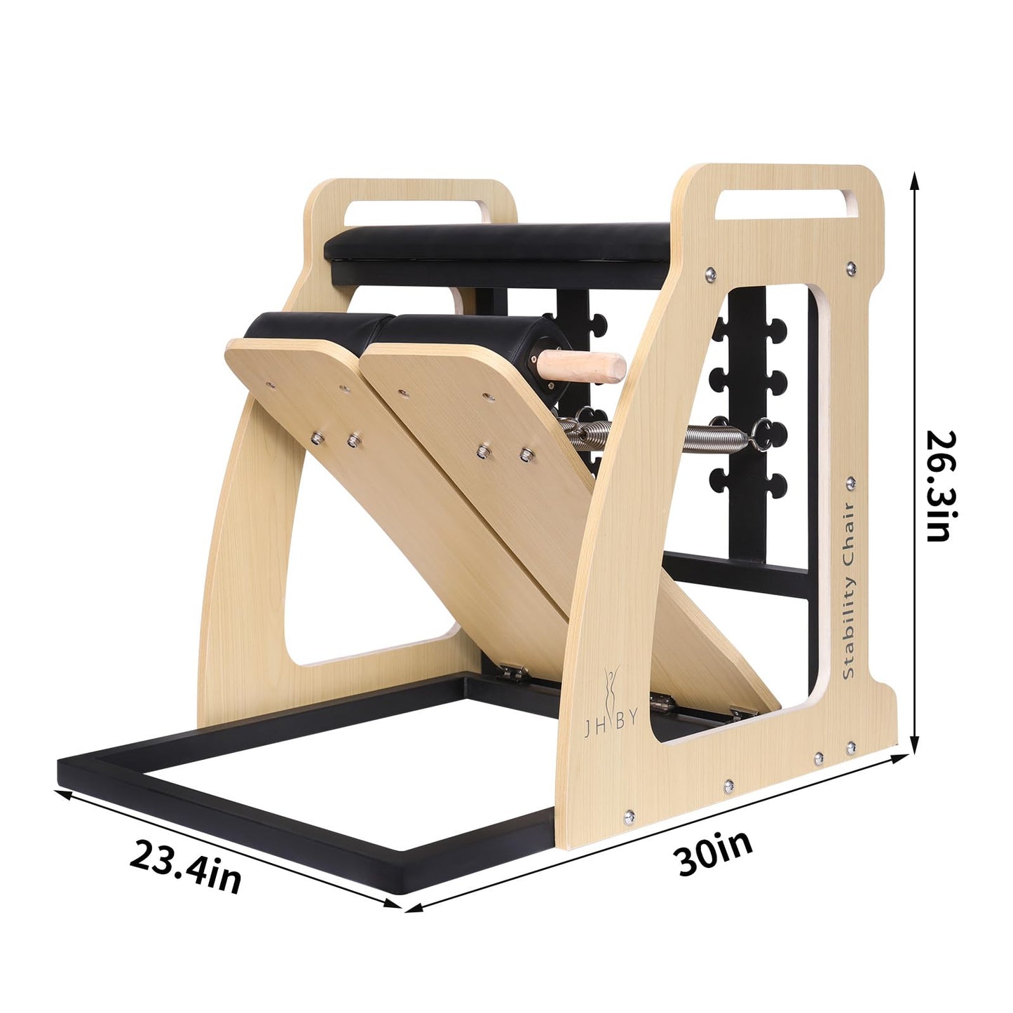 JHBYBMG Pilates Chair - Sturdy Metal Frame, Pilates Chair, Pilates Chair for Home Workouts, Pilates Stability Chair, Yoga Fitness Trainer