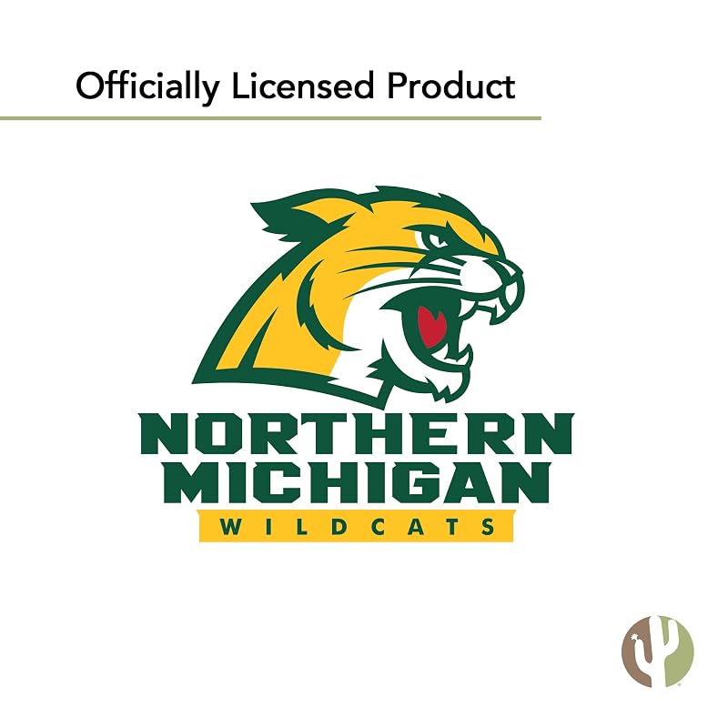 Northern Michigan Wildcats Sticker Sheet - Desert Cactus Official License Decal