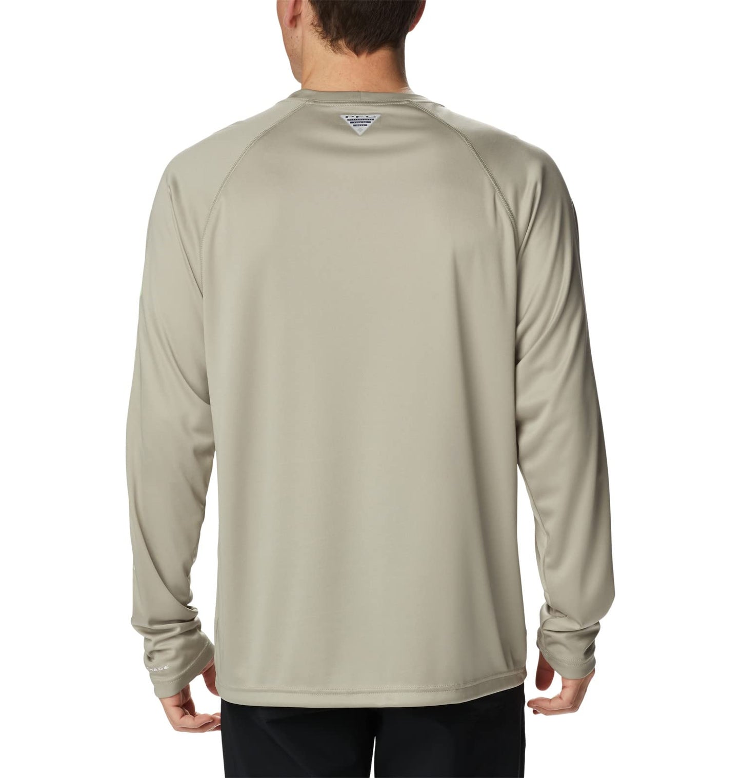 Columbia Men's Terminal Tackle Long Sleeve Shirt, Safari/Key West Logo, 2X Tall