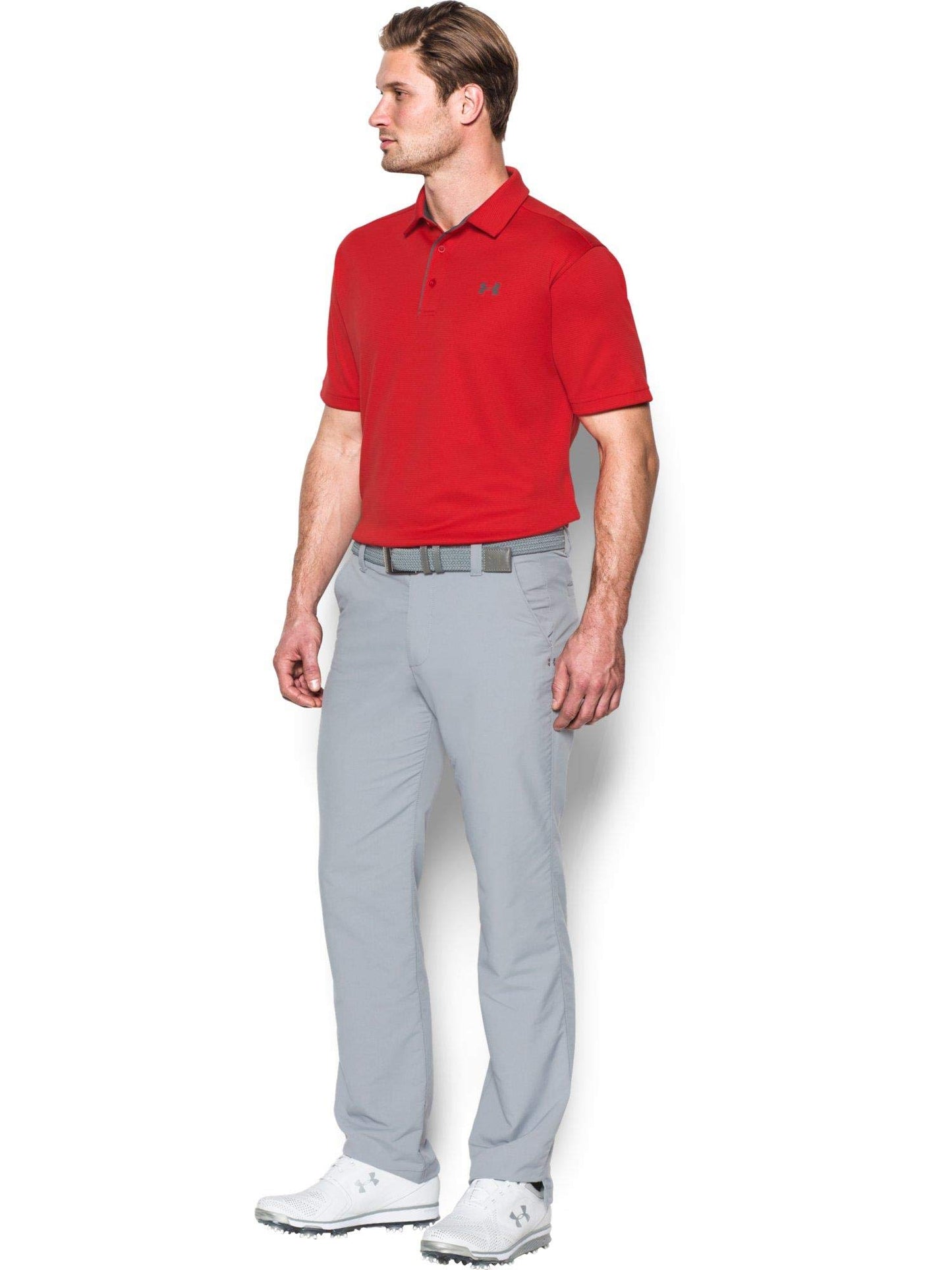 Under-Armour Men's Tech Golf Polo Shirt (S)