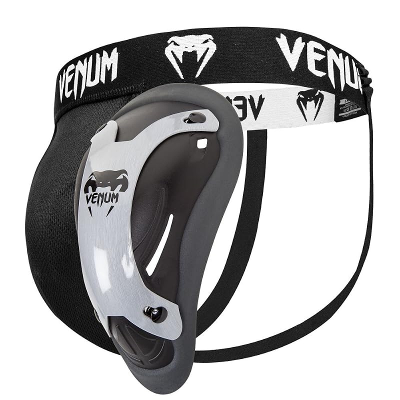 Venum Competitor Groinguard - Medium, Black/Grey