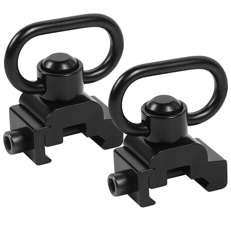 Sling Swivel and Adapter for 20mm Rail – 2 Pack